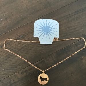 Corgi necklace